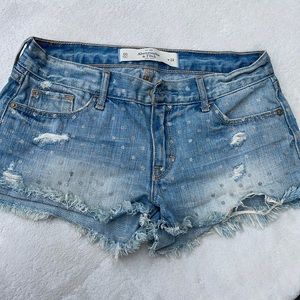 Abercrombie & Fitch jean shorts size 00 / 24